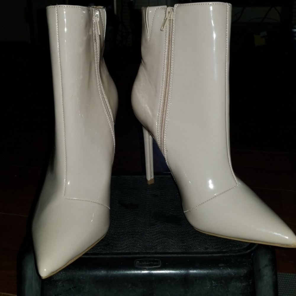 Express leather booties